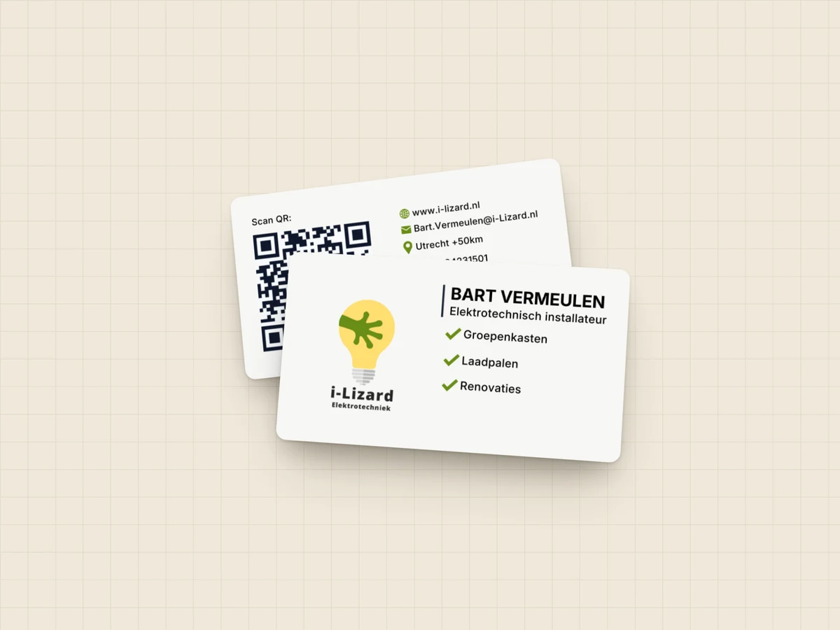 Visitekaartje van i-Lizard
