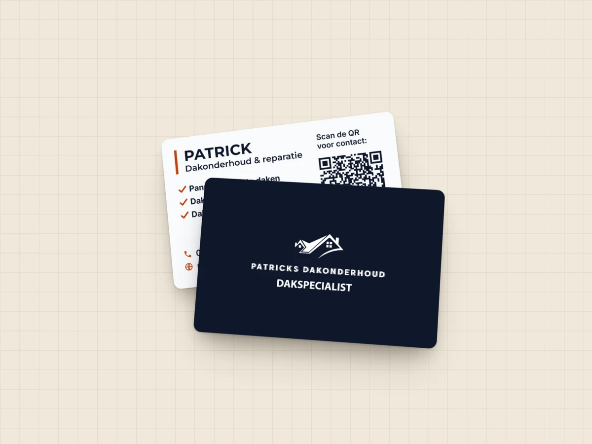 Visitekaartje van Patrick's Dakonderhoud