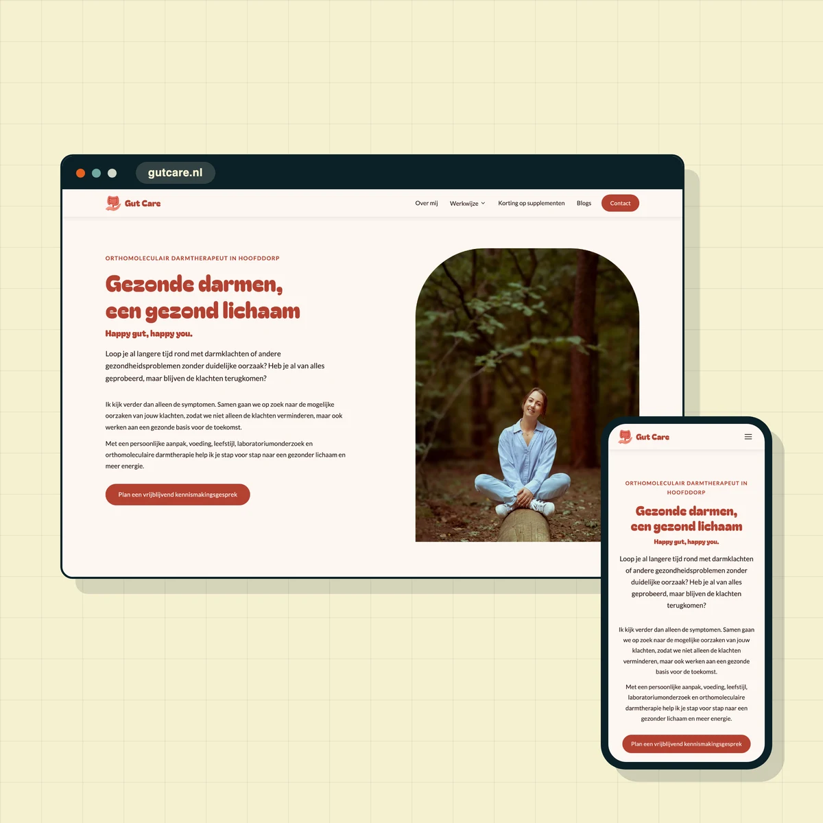 Website I built for Gut Care